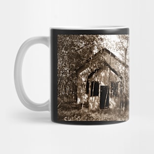 Abandoned one room school house Mug